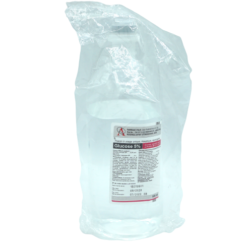 GLUCOSE 5%, 250 ML